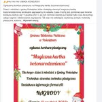 plakat na konkurs plastyczny Magiczna kartka bozonarodzeniowa.jpg